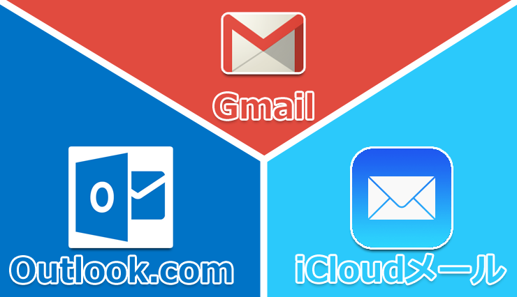 ウェブメール Gmail Outlook Com Icloudメール を比較 おすすめはどれ Suymart
